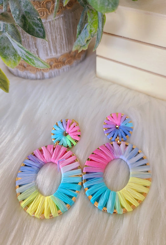 Rainbow Fiesta Hoops